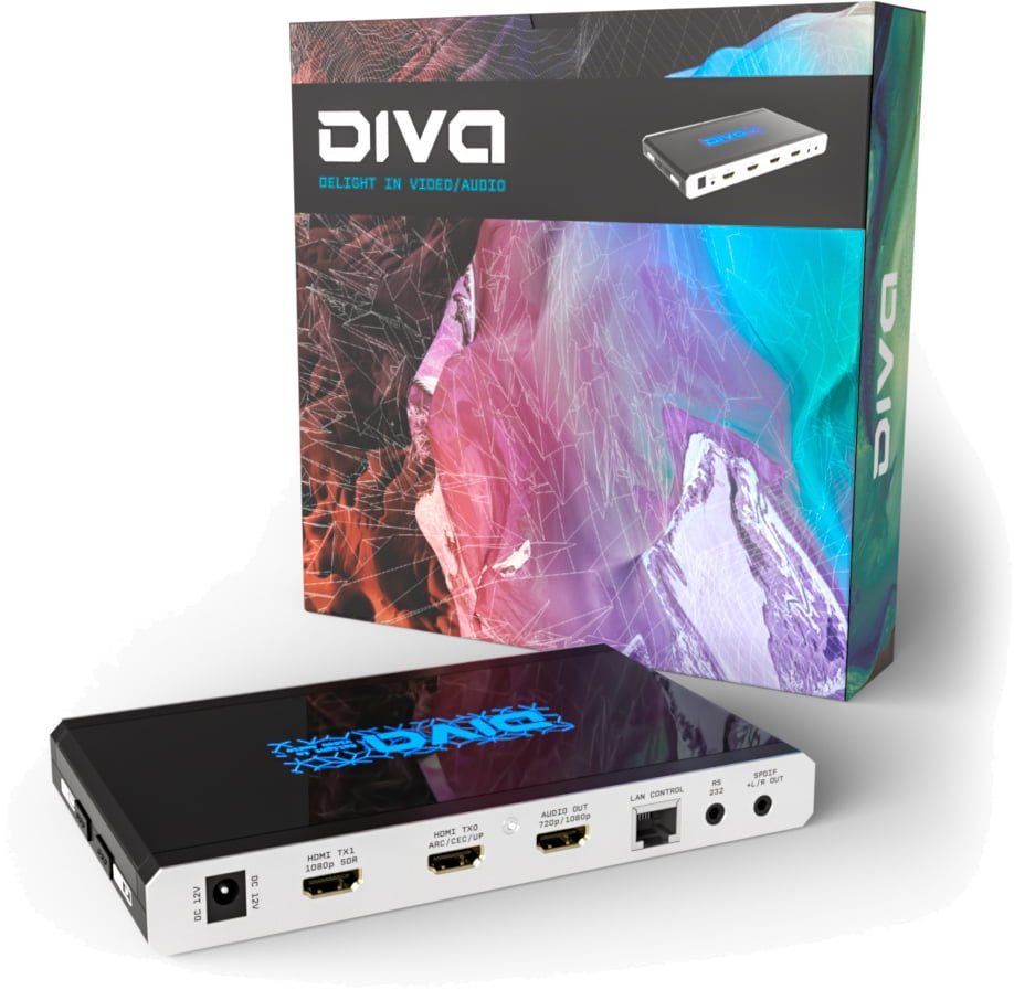 HDfury Diva 4K 18Gbps HDMI matrix and audio extractor